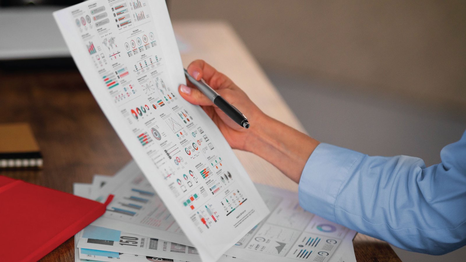 MSP professional reviewing AI-powered analytics reports.