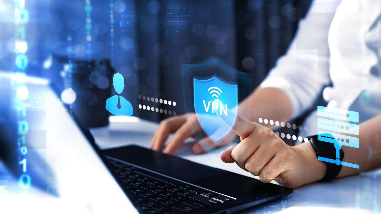 Activating VPN security on Array Digital platform.