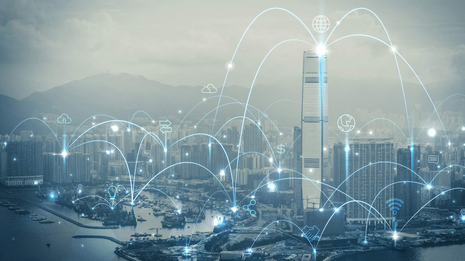 Gigapower connecting smart cities with fiber infrastructure.